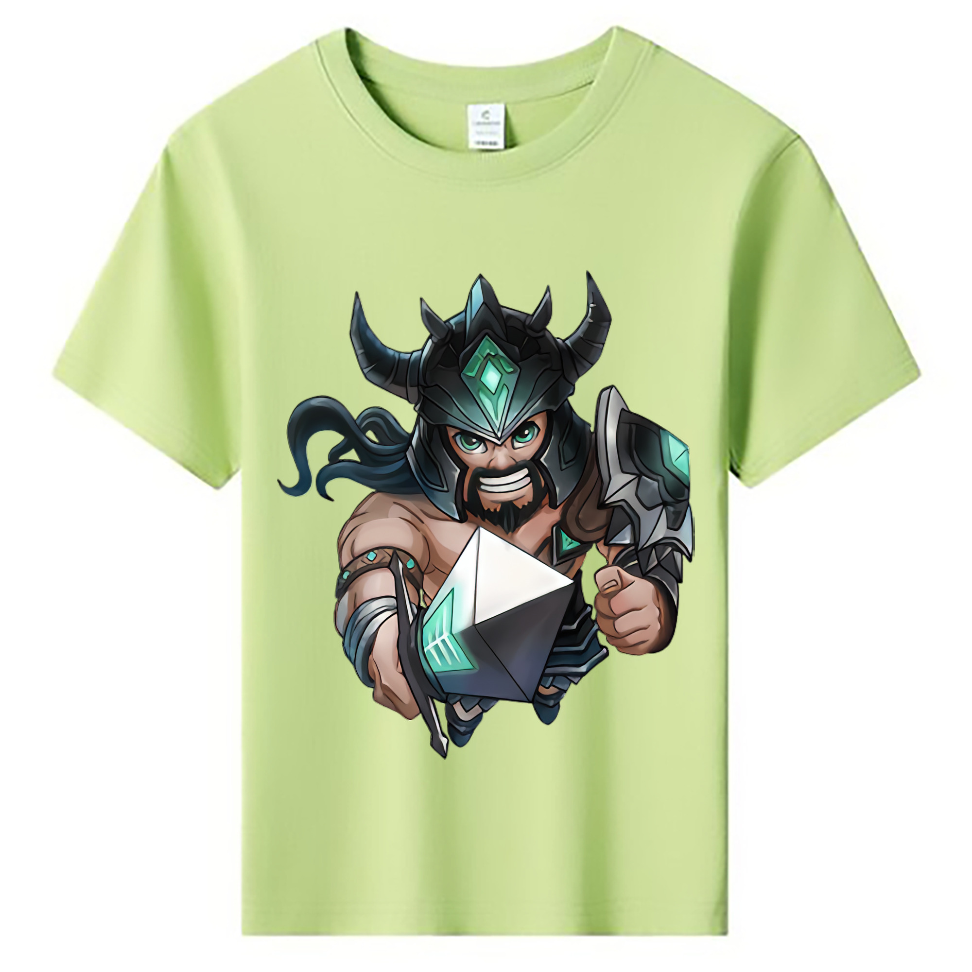 （画像用） リーグ・オブ・レジェンド League of Legends LOL 綿100％キッズTシャツ（フロントプリント）